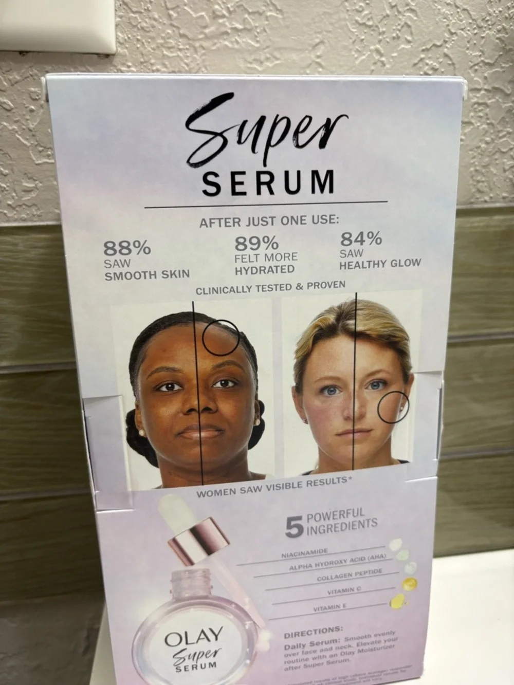 Olay Super Serum - Hydrating Facial Serum 2-Pack - Picture 2 of 4